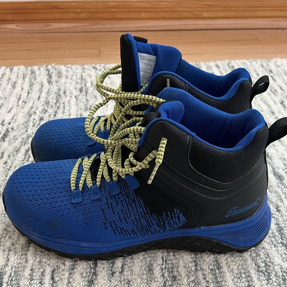 Thorogood Men’s Blue Safety Shoes Size 9.5 - Picture 1 of 7